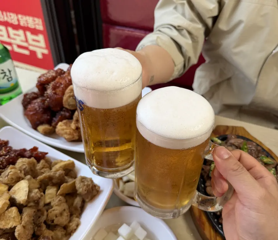 더큰본부 음식