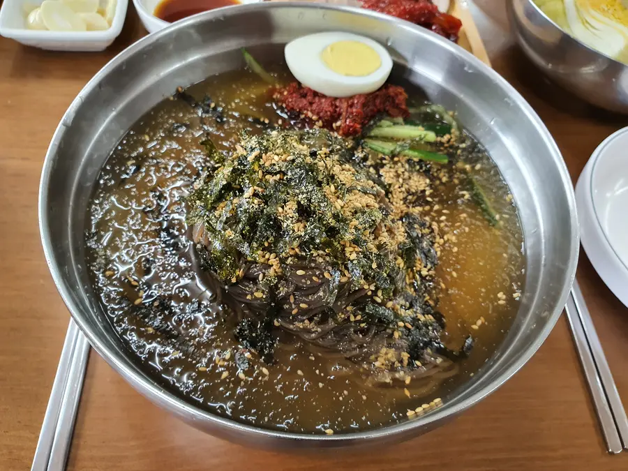 황정숙 막국수 음식