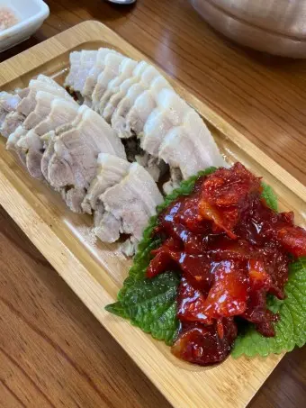 황정숙 막국수 음식