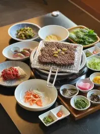 언양불고기 한마당한우촌 음식