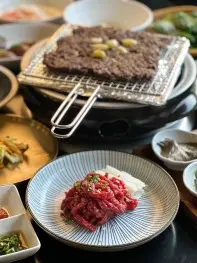 언양불고기 한마당한우촌 음식
